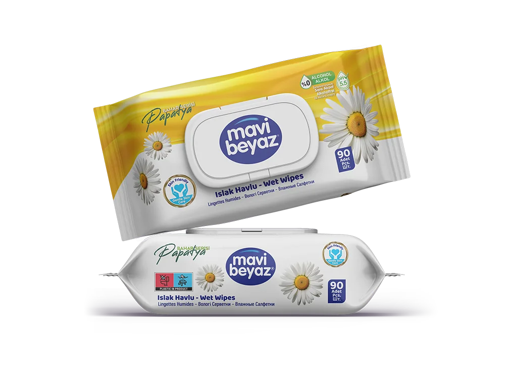 Islak Mendil Papatya (90 Yaprak)