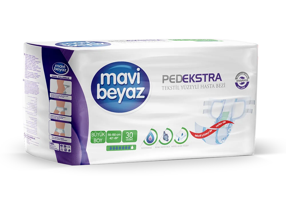 Ped Ekstra Hasta Bezi Büyük Boy